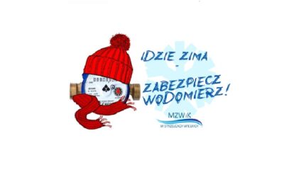 Zabezpiecz wodomierz przed mrozem